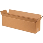 Picture for category <p>Wide openings along the length make these cartons easy to pack.<br />Great for long and narrow items.<br />Boxes are manufactured from 200#/ECT-32 <strong>kraft corrugated</strong>.<br />Sold and shipped flat in bundle quantities.</p>