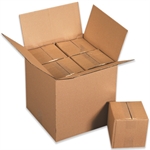 Picture for category <p>Designed for freight consolidation, these <strong>master packs</strong> fit our most popular small <strong>cube cartons</strong>.<br />No need for additional void fill - a perfect fit every time!<br />Manufactured from 200#/ECT-32 <strong>kraft corrugated</strong>.<br />Sold and shipped flat in bundle quantities.</p>