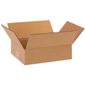 Picture of 10" x 8" x 3" Flat Corrugated Boxes