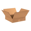 Picture of 11" x 11" x 3" Flat Corrugated Boxes