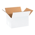 Picture of 11 1/4" x 8 3/4" x 6" White Corrugated Boxes