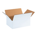 Picture of 11 3/4" x 8 3/4" x 4 3/4" White Corrugated Boxes