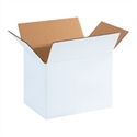 Picture of 11 3/4" x 8 3/4" x 8 3/4" White Corrugated Boxes