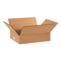 Picture of 12" x 8" x 3" Flat Corrugated Boxes