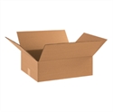 Picture of 17" x 14" x 5" Flat Corrugated Boxes
