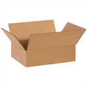 Picture of 14" x 10" x 4" Flat Corrugated Boxes