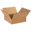 Picture of 14" x 14" x 4" Flat Corrugated Boxes