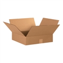 Picture of 15" x 15" x 4" Flat Corrugated Boxes