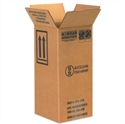 Picture of 6" x 6" x 12 3/4" 1 - 1 Gallon Plastic Jug Haz Mat Boxes