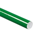 Picture of 2" x 6" Green Mailing Tubes with Caps