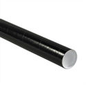 Picture of 2" x 9" Black Mailing Tubes with Caps