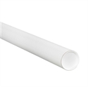 Picture of 2" x 6" White Mailing Tubes with Caps