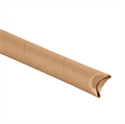 Picture of 1 1/2" x 9" Kraft Crimped End Mailing Tubes
