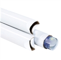 Picture of 2" x 24" White Crimped End Mailing Tubes