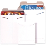 Picture for category <p>Strong chipboard mailers protect photos and documents during shipping.</p>
<ul>
<li>Manufactured from white chipboard.</li>
<li>Light-weight to save on postage.</li>
<li>No additional stiffeners needed.</li>
<li>Tab lock closure.</li>
<li>Sold in case quantities.</li>
</ul>