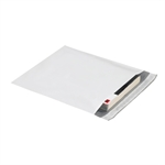Picture for category <p>Strong polyolefin mailers protect products from moisture during shipping.</p>
<ul>
<li>Feature gusseted sides to allow for thicker items such as binders, books and catalogs.</li>
<li>Mailers are puncture and tear resistant.</li>
<li>High strength seams will keep contents intact even if over packed.</li>
<li>The outer surface of the mailer is white and the inner lining is silver.</li>
<li>Close with peel and seal lip.</li>
<li>Sold in case quantities.</li>
</ul>