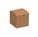 Picture of 3" x 3" x 3" Kraft Gift Boxes