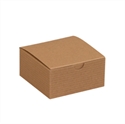 Picture of 4" x 4" x 2" Kraft Gift Boxes
