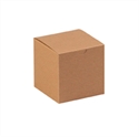 Picture of 4" x 4" x 4" Kraft Gift Boxes