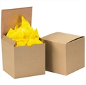Picture of 6" x 6" x 6" Kraft Gift Boxes