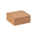 Picture of 8" x 8" x 3 1/2" Kraft Gift Boxes