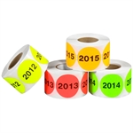 Picture for category Pre-Printed Inventory Labels - Years