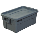 Picture of 28" x 18" x 11" Gray Brute® Totes with Lid