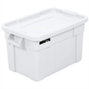 Picture of 28" x 18" x 15" White Brute® Totes with Lid
