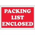 Picture of 2" x 3" - "Packing List Enclosed" Labels