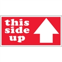 Picture of 2" x 4" - "This Side Up" Arrow Labels