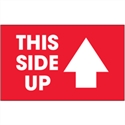 Picture of 3" x 5" - "This Side Up" Arrow Labels