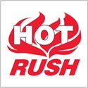 Picture of 4" x 4" - "Hot Rush" Labels