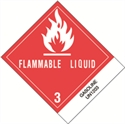 Picture of 4" x 4 3/4" - "Gasoline" Labels