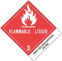 Picture of 4" x 4 3/4" - "Paint Related Material" Labels
