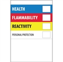 Picture of 2" x 3" - "Health Flammability Reactivity"