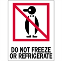 Picture of 3" x 4" - "Do Not Freeze or Refrigerate" Labels