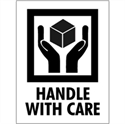 Picture of 3" x 4" - "Handle With Care" Labels