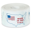 Picture of 3" x 4" - "Made in the U.S.A." Labels
