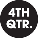 Picture of 2" Circle - "4TH QTR." (Black) Quarter Labels