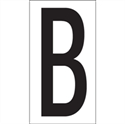 Picture of 3 1/2" "B" Vinyl Warehouse Letter Labels