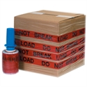 Picture of 5" x 80 Gauge x 500' "DO NOT BREAK LOAD" Goodwrappers® Identi-Wrap