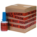Picture of 5" x 80 Gauge x 500' "DO NOT DOUBLE STACK" Goodwrappers® Identi-Wrap