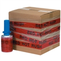 Picture of 5" x 80 Gauge x 500' "RED HOT RUSH" Goodwrappers® Identi-Wrap