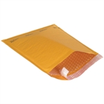 Picture of 10 1/2" x 16" Kraft #5 Self-Seal Bubble Mailers