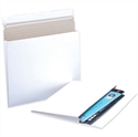 Picture of 10" x 7 3/4" x 1" White Gusseted Flat Mailers
