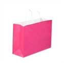 Picture of 16" x 6" x 12" Cerise Tinted Shopping Bags