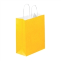 Picture of 10" x 5" x 13" Buttercup Tinted Shopping Bags