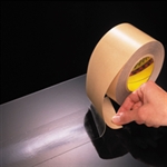 Picture for category <p>General purpose acrylic adhesive supported on a paper liner.</p>
<ul>
<li>Medium-firm acrylic pressure-sensitive adhesive system features an excellent balance of good initial adhesion (quick stick) and good shear holding power.</li>
<li>Aggressive, general purpose 2-mil clear adhesive bonds instantly.</li>
<li>Ideal for permanent double matting, dust covers, mounting, and attaching decorative papers or fabrics.</li>
<li>Apply adhesive side down so the liner can be peeled off when needed.</li>
<li>3" core size.</li>
<li>Ideal tape application temperature range is 70&deg;F to 100&deg;F.</li>
<li>Data Sheet</li>
</ul>