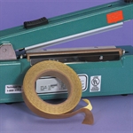 Picture for category <p>Non-stick surface protects heat sealing equipment and saves clean-up time.</p>
<ul>
<li>General purpose protection for hot wire contacts.</li>
<li>Features anti-stick properties.</li>
<li>For use with heat sealing machines, ironing and pressing equipment.</li>
</ul>