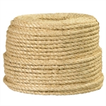 Picture for category <p>Ecomonical, biodegradable and pliable rope for moderate tying applications.</p>
<ul>
<li>This economical robe has a rough texture which provides a firm grip and holds knots well.</li>
<li>Sisal is a natural fiber that deteriorates rapidly when exposed to weather.</li>
<li>Great for homes, farms, nurseries, camping and utility uses.</li>
</ul>